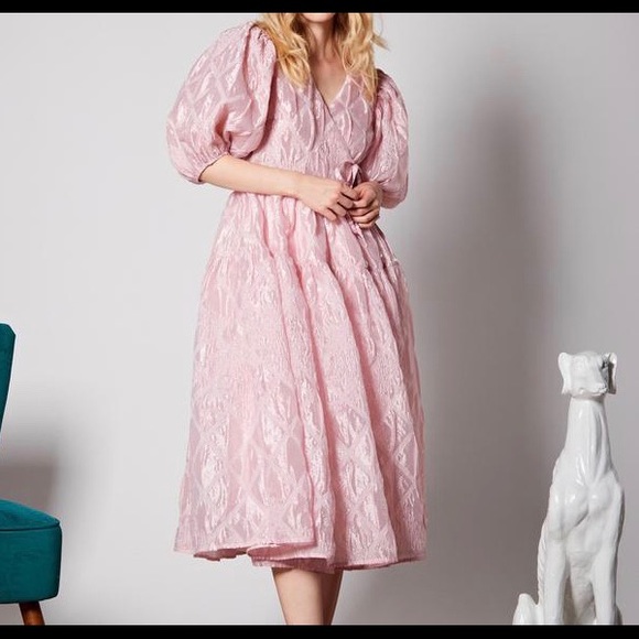Sister Jane Ballroom Midi Wrap Dress